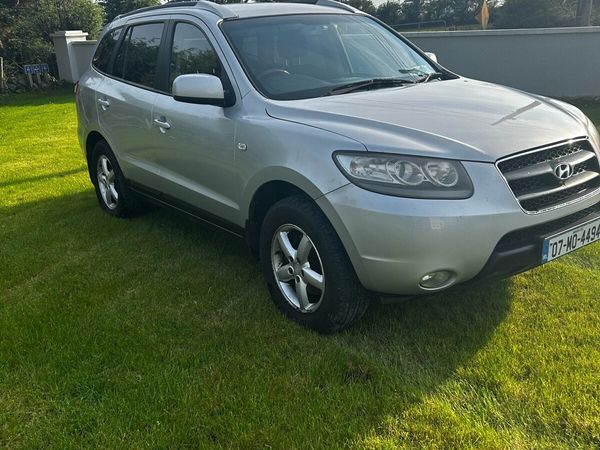 Hyundai Santa Fe SUV, Diesel, 2007, Silver