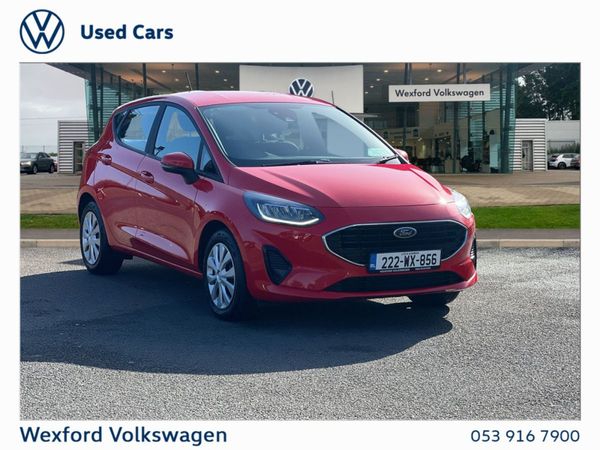 Ford Fiesta Hatchback, Petrol, 2022, Red