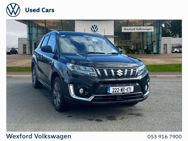 Suzuki Vitara SUV, Petrol Hybrid, 2022, Black