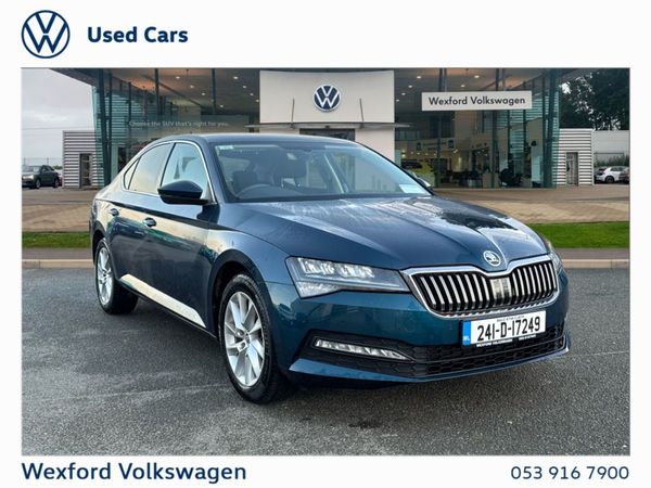 Skoda Superb Saloon, Diesel, 2024, Blue