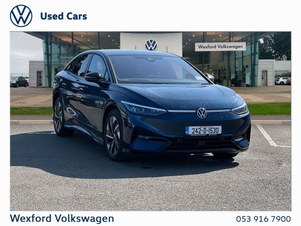 Volkswagen ID.7 Saloon, Electric, 2024, Blue