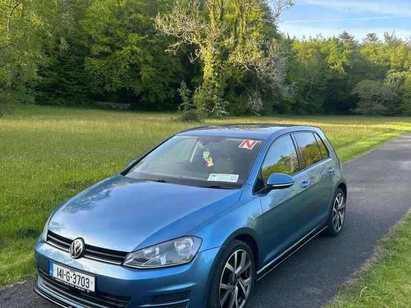Volkswagen Golf Hatchback, Diesel, 2014, Blue