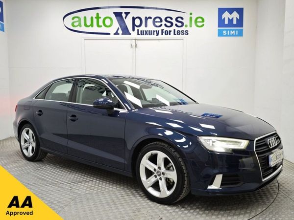 Audi A3 Saloon, Petrol, 2017, Blue
