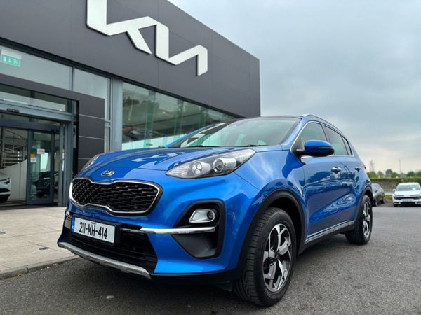 Kia Sportage SUV, Hybrid, 2021, Blue