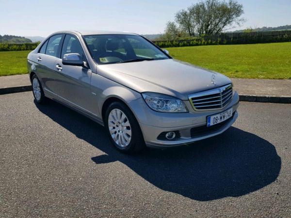 Mercedes-Benz C-Class Saloon, Petrol, 2008, Silver