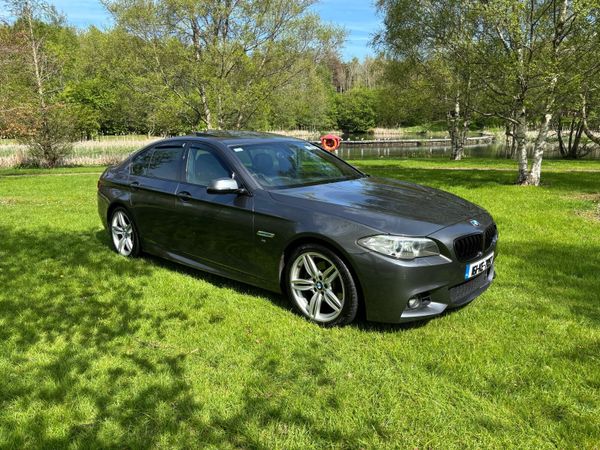 BMW 5-Series Saloon, Diesel, 2016, Grey