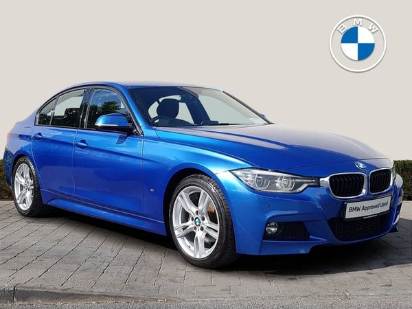 BMW 3-Series Saloon, Petrol Plug-in Hybrid, 2018, Blue