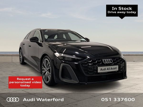 Audi A5 Estate, Diesel, 2025, Black