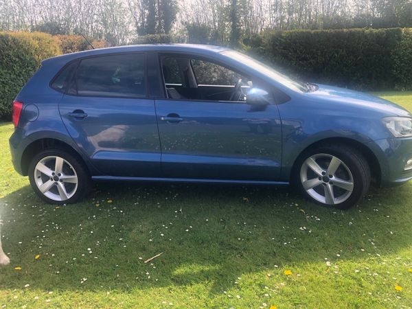 Volkswagen Polo Hatchback, Diesel, 2015, Blue
