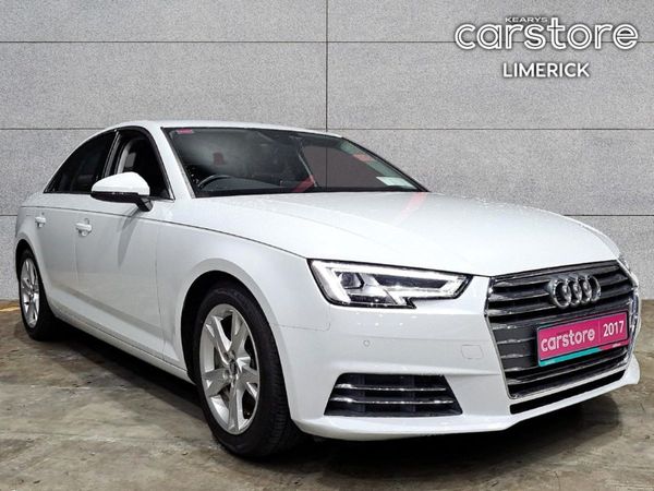 Audi A4 Saloon, Petrol, 2017, White