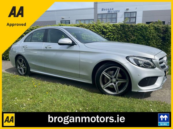 Mercedes-Benz C-Class Saloon, Diesel, 2015, Silver