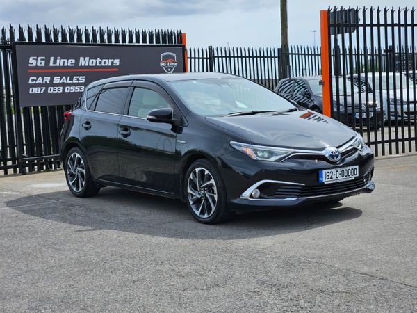 Toyota Auris Hatchback, Hybrid, 2016, Black