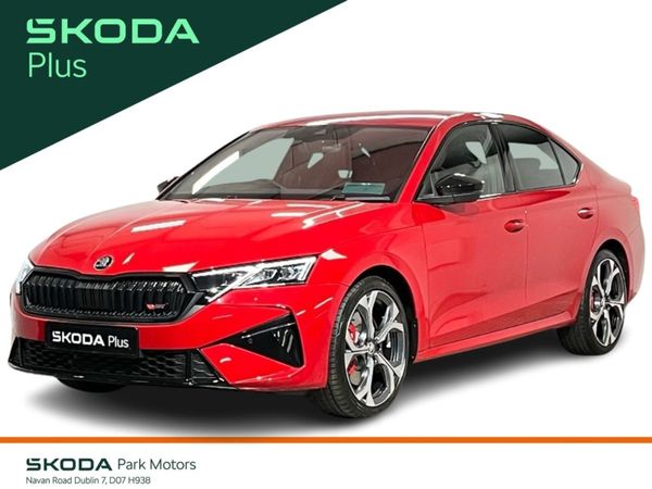 Skoda Octavia Saloon, Petrol, 2025, Red