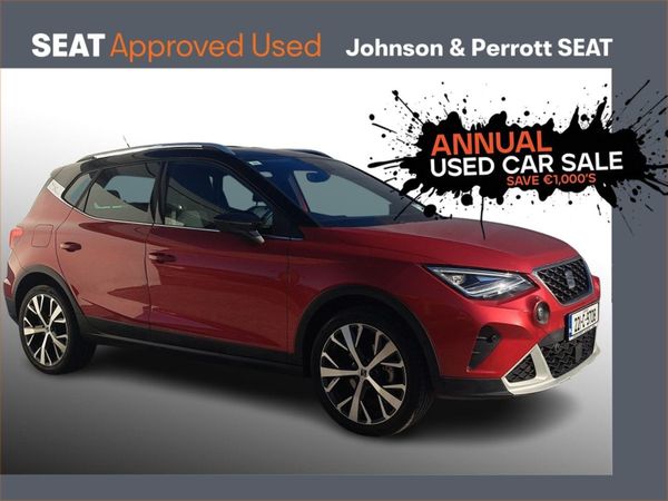 SEAT Arona SUV, Petrol, 2022, Red