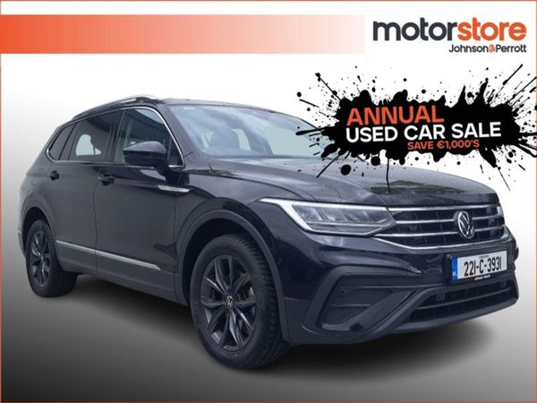 Volkswagen Tiguan SUV, Diesel, 2022, Black