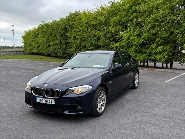 BMW 5-Series Saloon, Diesel, 2012, Blue