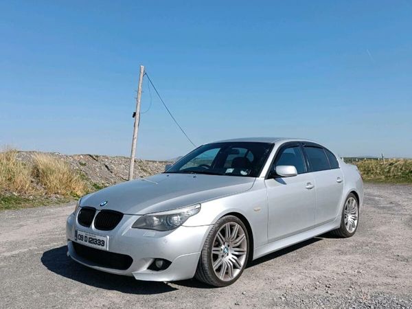 BMW 5-Series Saloon, Diesel, 2009, Silver