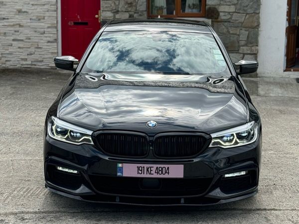 BMW 5-Series Saloon, Diesel, 2019, Black