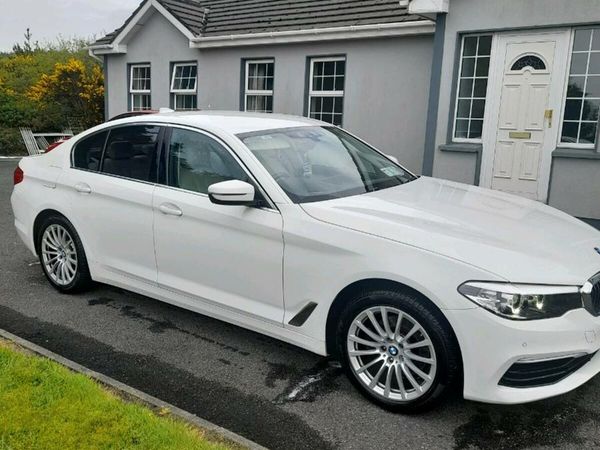 BMW 5-Series Saloon, Diesel, 2018, White