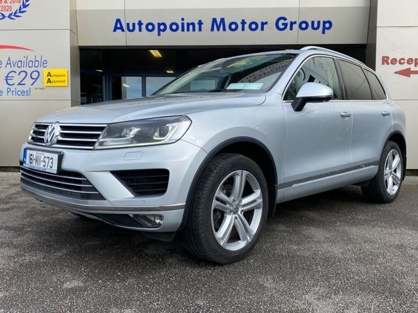 Volkswagen Touareg SUV, Diesel, 2016, Silver