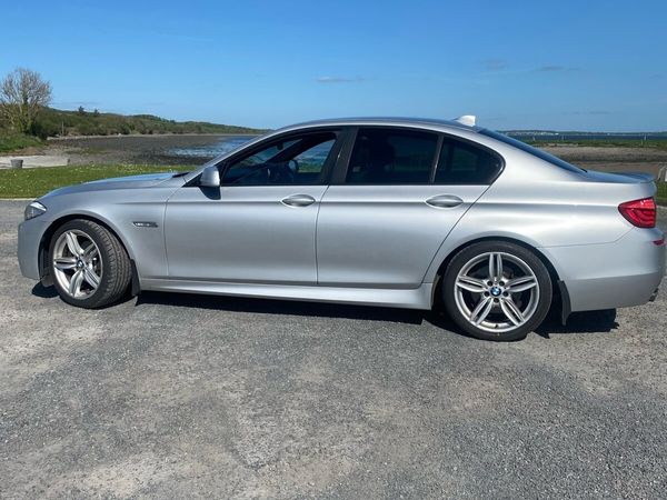 BMW 5-Series Saloon, Diesel, 2012, Silver