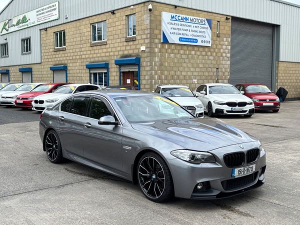 BMW 5-Series Saloon, Diesel, 2015, Grey