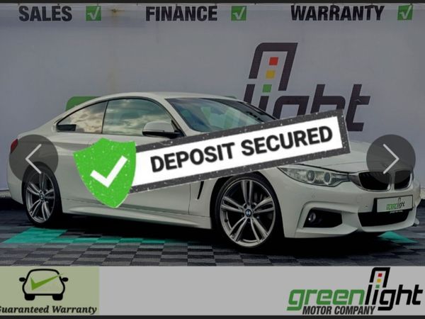 BMW 4-Series Coupe, Diesel, 2015, White