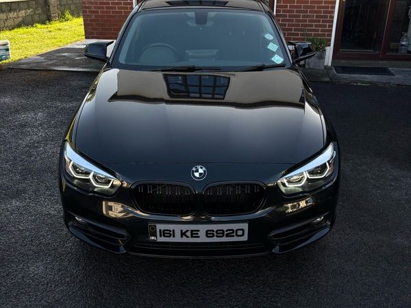 BMW 1-Series Hatchback, Diesel, 2016, Black