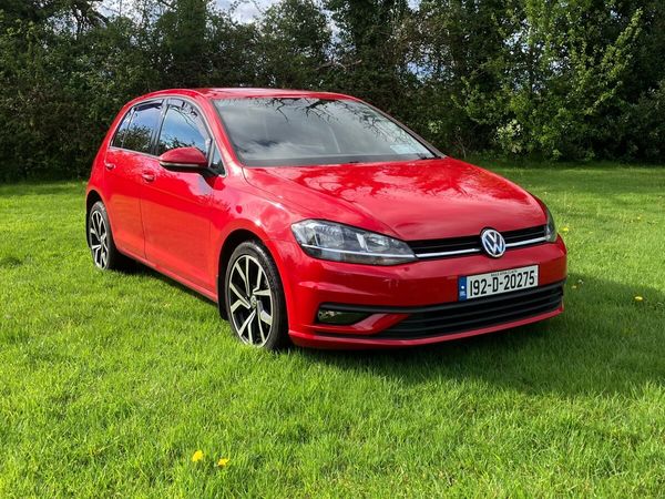 Volkswagen Golf Estate, Diesel, 2019, Red
