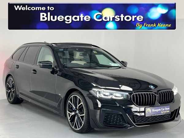 BMW 5-Series Estate, Diesel, 2022, Black