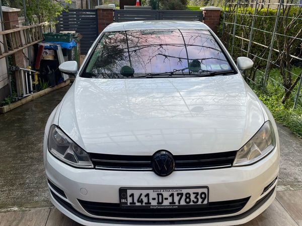 Volkswagen Golf Estate, Diesel, 2014, White