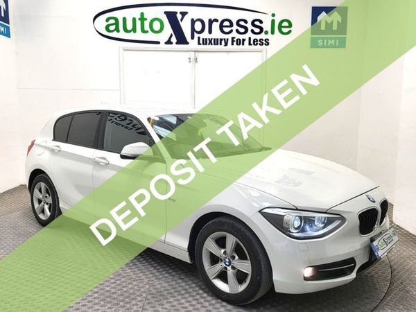 BMW 1-Series Hatchback, Diesel, 2017, White