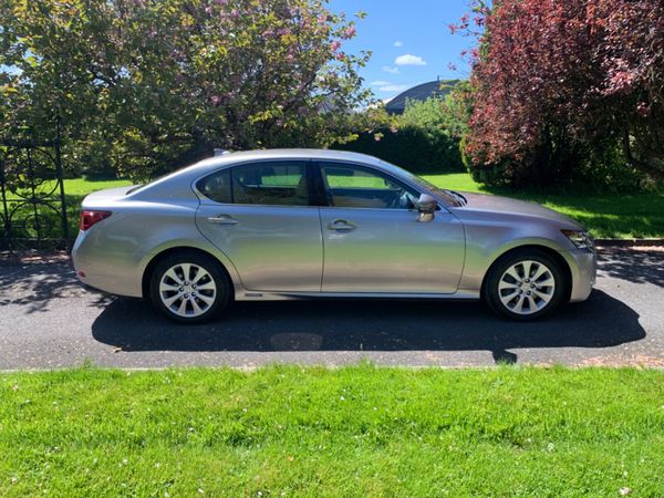 Lexus GS Saloon, Petrol Hybrid, 2015, Silver
