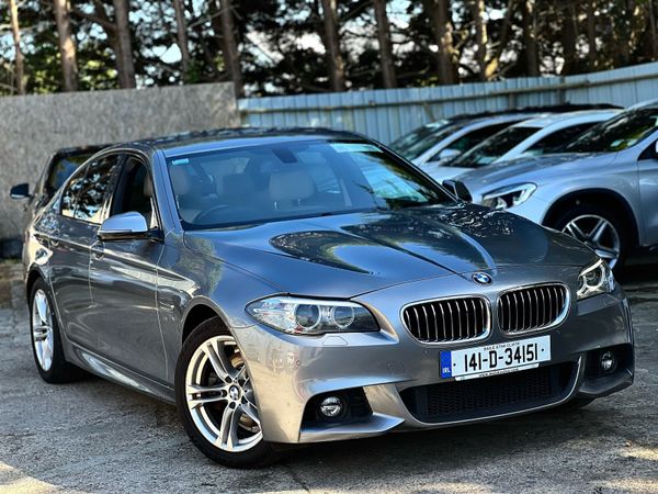 BMW 5-Series Saloon, Diesel, 2014, Grey