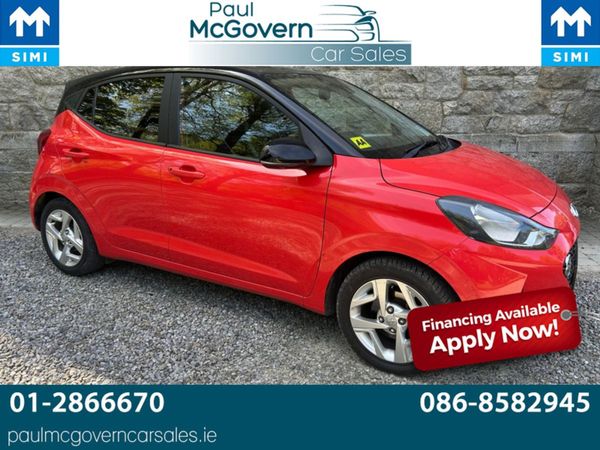 Hyundai i10 Hatchback, Petrol, 2021, Red