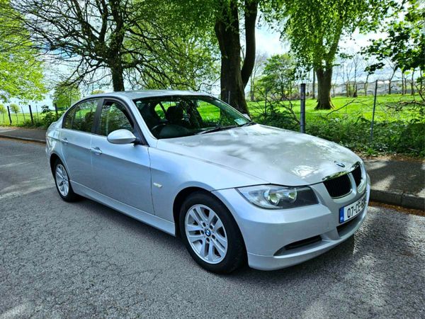 BMW 3-Series Saloon, Petrol, 2007, Silver