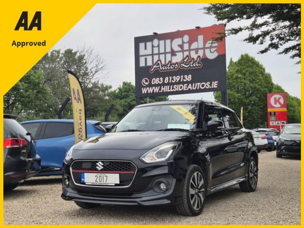 Suzuki Swift Hatchback, Petrol Hybrid, 2017, Black