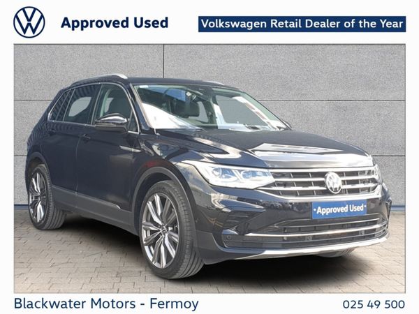 Volkswagen Tiguan SUV, Diesel, 2023, Black