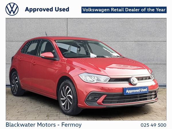Volkswagen Polo Hatchback, Petrol, 2024, Red