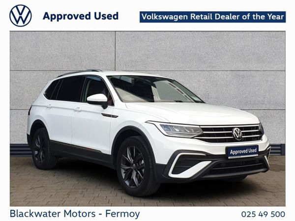 Volkswagen Tiguan Allspace SUV, Diesel, 2024, White