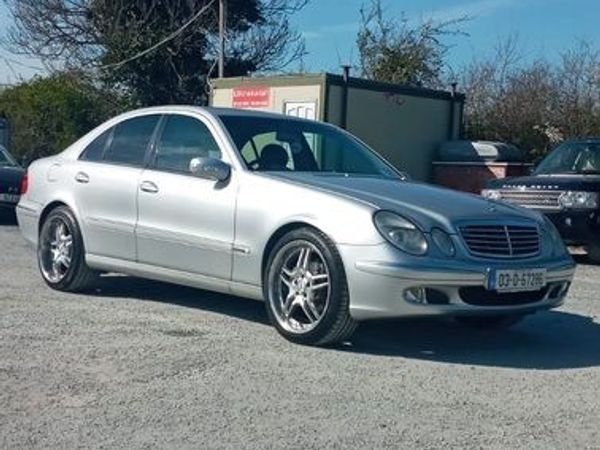 Mercedes-Benz E-Class Saloon, Petrol, 2003, Silver