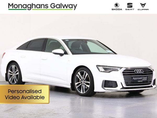 Audi A6 Saloon, Diesel, 2020, White