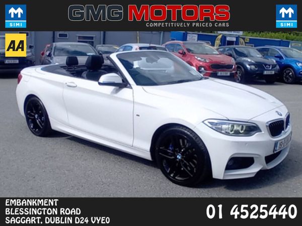BMW 2-Series Cabriolet, Diesel, 2015, White