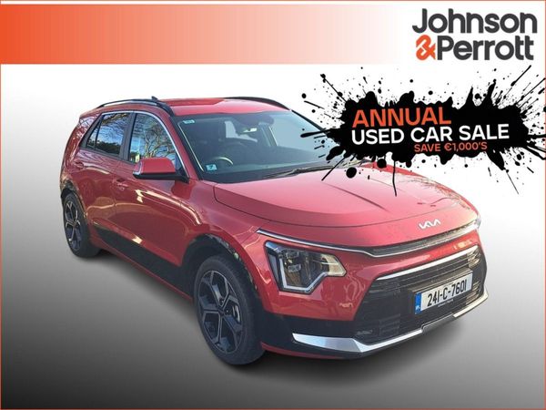 Kia Niro SUV, Petrol Hybrid, 2024, Red