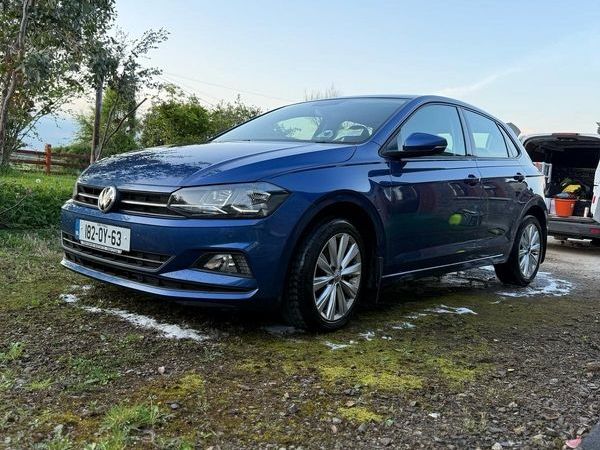 Volkswagen Polo Hatchback, Diesel, 2018, Blue