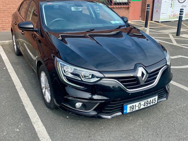 Renault Megane Saloon, Petrol, 2019, Black