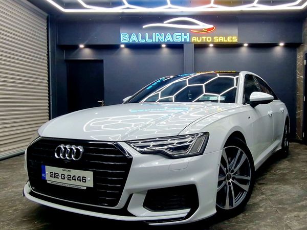 Audi A6 Saloon, Diesel, 2021, White