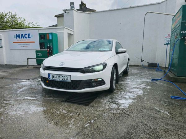 Volkswagen Scirocco Hatchback, Diesel, 2014, White