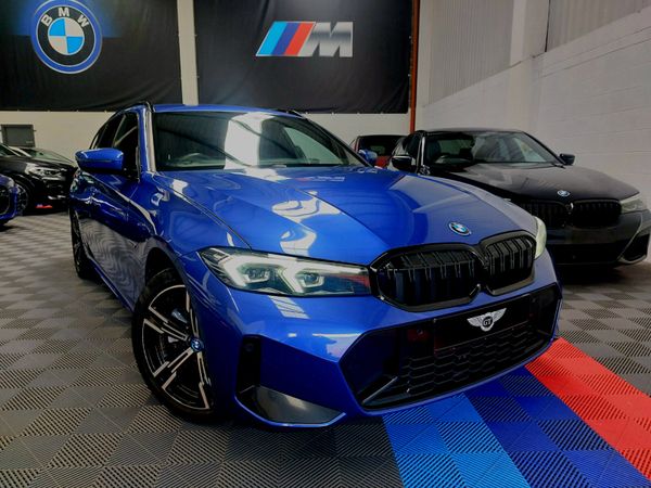 BMW 3-Series Estate, Petrol Plug-in Hybrid, 2022, Blue