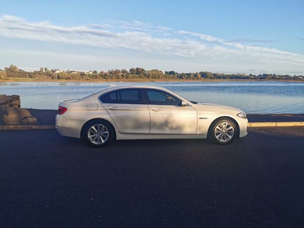 BMW 5-Series Saloon, Diesel, 2014, White